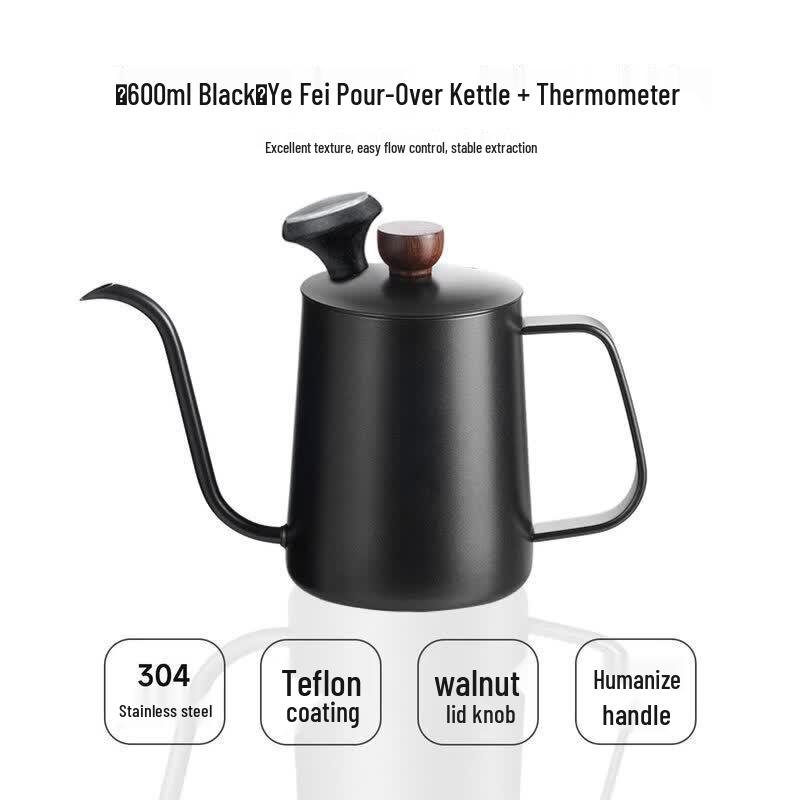 Nordic Ceramic Gooseneck Hand-Pour Coffee Pot
