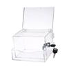 Acrylic Donation Box Ballot Comment Mailbox Letter Post Collection Mail