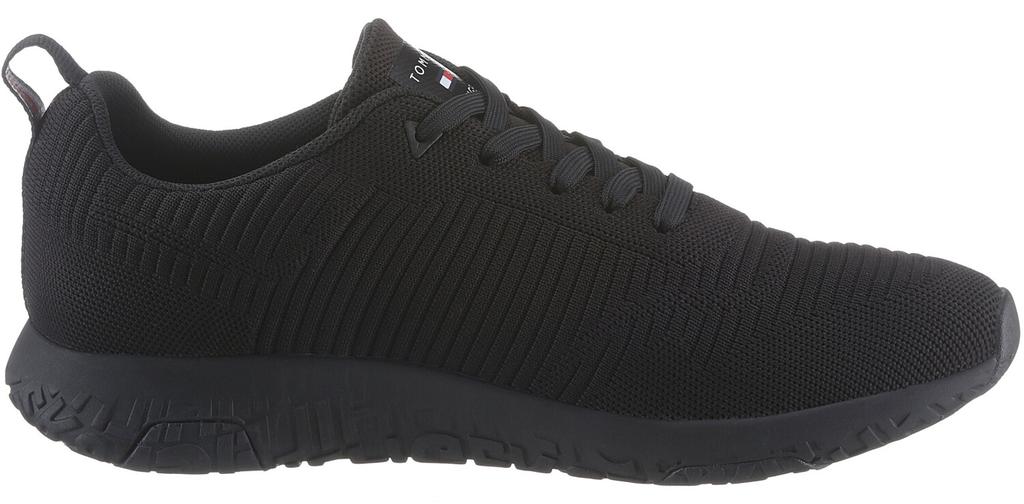 Sneakers Tommy Hilfiger Signature Knitted Trainers (FM0FM02838) Black