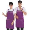 Premium Women's Waterproof Work Apron with Custom Logo for Restaurants, Cafes, Hotels, Flower Shops, and Supermarkets