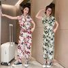 Girls' Children's Clothing Summer Summer Chiffon Suit Western Style Fashion Two-piece Sleeve Big Children