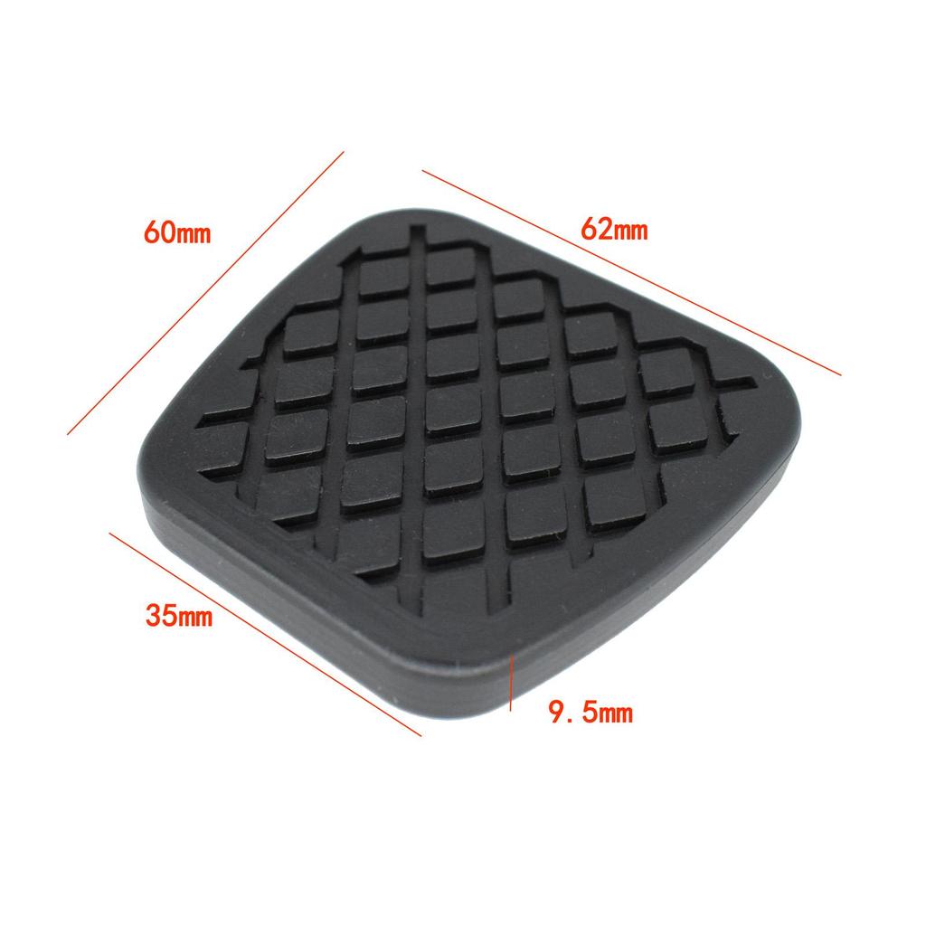 46545-SA5-000 # 2 PCS Brake Clutch Pedal Rubber Covers Fit Honda Accord Civic