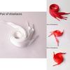 Soft And Smooth Polyester Ribbon Shoelace For Boots Lacework Candy Color Satin