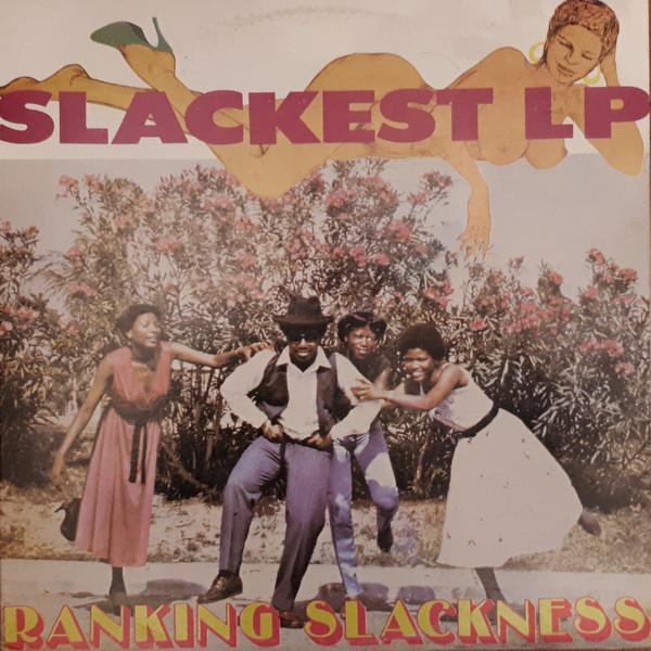 LP Record RANKING SLACKNESS - Slackest LP NONE Techniques Jamaica Reggae, Ska & Dub Used