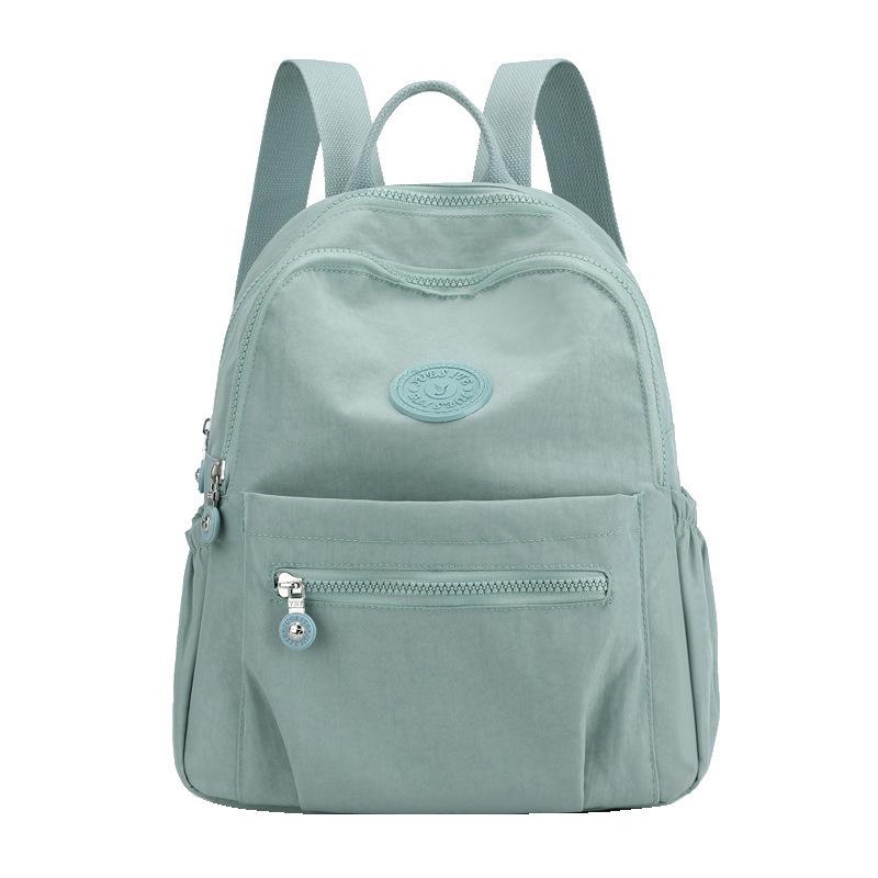Damen Modischer Rucksack aus Nylon-Oxford-Canvas - Koreanischer Stil, Vielseitig für die Schule oder als Mama-Tasche