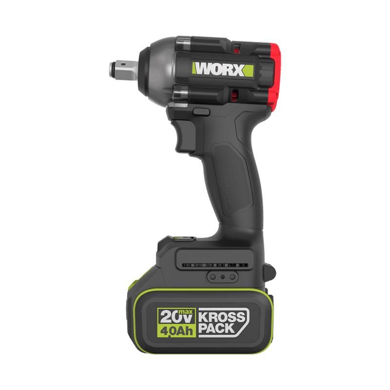 WORX 20V Brushless Cordless Impact Wrench WE272S CN plug (adapter included)