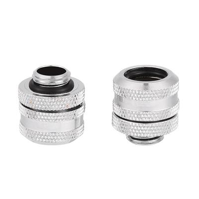 2Pcs G14 Compression Fitting for OD 14MM Rigid Hard Tubing Water Cooling System