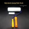 High-Density Polyurethane Sponge Roller Brush Set: 4" & 9" for Latex, Oil-Based, and Water-Based Paints