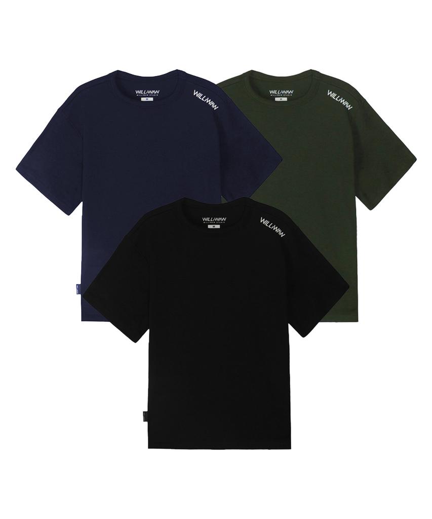 WILLIWAW STUDIO Essential Muscle Fit T-Shirt [4 Colors]