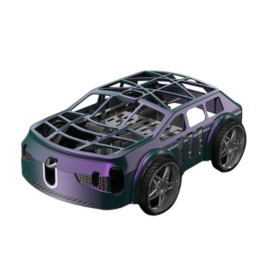 2-In-1 Remote Mini RC Flying Car with Control Drone Car Toy LED Lights Easy Fly Remote