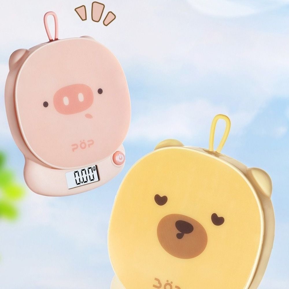Plastic Kitchen Scale Multi-Functional Electronic Scales  Precise Weight Measuring