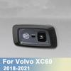 Edelstahl-Hinterleselichtrahmen-Dekorationsaufkleber-Ordnung für Volvo XC60 2018 – Innendachlampen-Zubehör