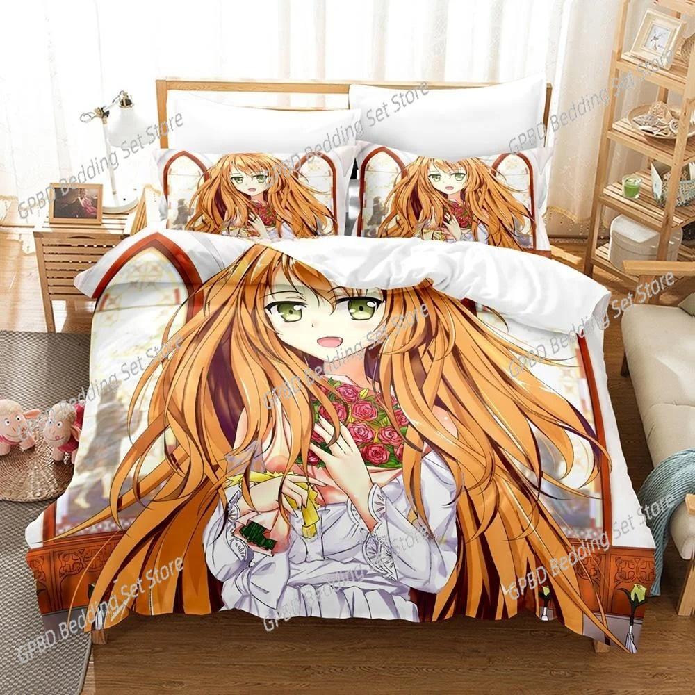 Fashion Anime Golden Time 3D Bedding Set Duvet Cover Pillowcases Single Twin Full Queen King Size Home Decor Quilt Boys Gift