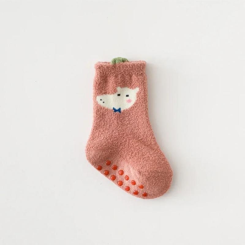 Jesień Zima Grube Ciepłe Rajstopy Dziecięce Super Miękkie Skarpetki Średniej Długości do Połowy Łydki dla Noworodka Niemowlaka Małego Dziecka Chłopca Dziewczynki Długie Skarpetki