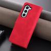 Fashion Business Sle Bla Flip Skin Feel Leather Phone Case for Samsung Galaxy Z Fold 7 6 5 4 3 Bracket Wallet Shockproof Cover