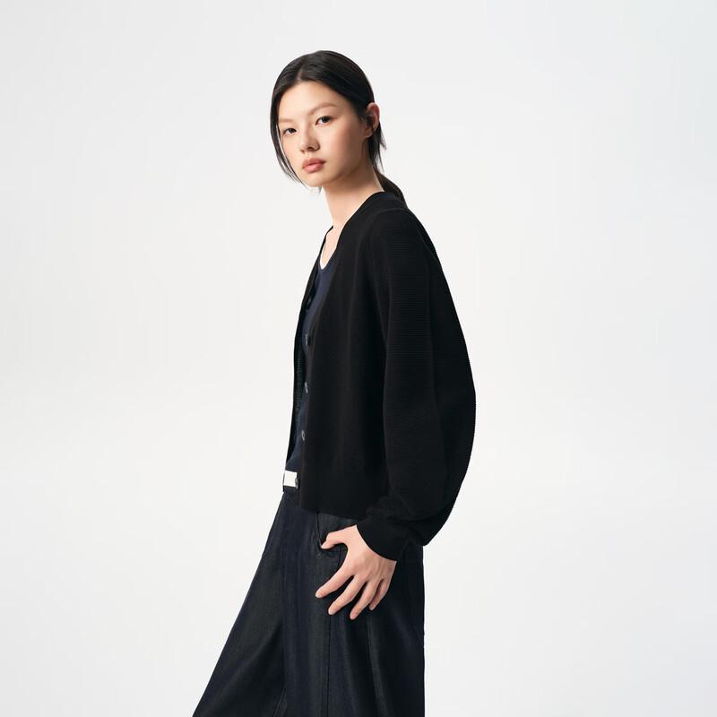 Broadcast Women's French Style Loose Knit Cardigan