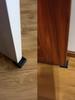 Creative Windproof Door Stopper Wooden Floor Doorstop Anti-Slip Heavy Duty Rubber Door Wall Protector Set For Carpet Tile Wooden