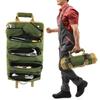 Professional Multi Pocket Tool Storage Bag Rolled Zipper Pockets Tool Organizer Bag Large Capacity Heavy Duty Tool Bag Handyman