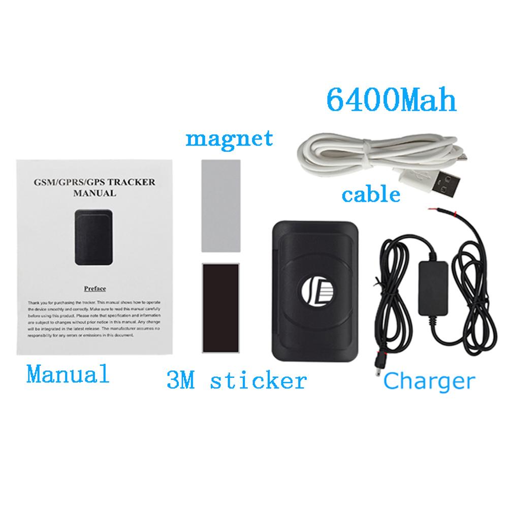 No Subscription Fee DAGPS Magnetic GPS Tracker Locator Tk202 for Vehicle Car Kids Motorcycle Portable Real Time Tracking Device