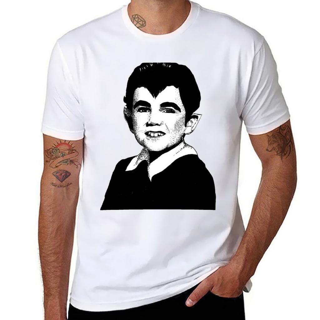 Wolfboy Eddie Munster TShirt Casual Fashion Short Sleeve Cotton TShirt