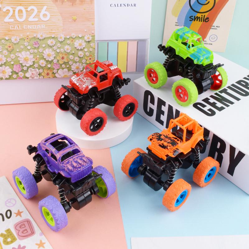 Children's Inertial Stunt Off-Road Toy Car - Drop-Resistant Model Vehicle