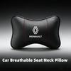 1Pcs Car Headrest Auto Breathable Seat Neck Pillow FOR RENAULT MEGANE 4 SCENIC TALISMAN ESCAPE 5 KOLEOS 2017 2018 2019 2020 key S888