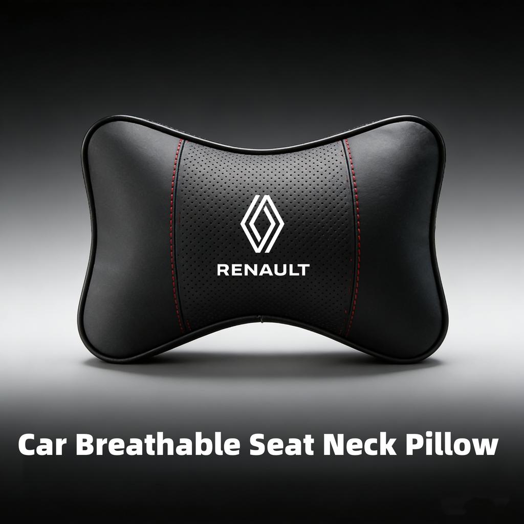 1Pcs Car Headrest Auto Breathable Seat Neck Pillow FOR RENAULT MEGANE 4 SCENIC TALISMAN ESCAPE 5 KOLEOS 2017 2018 2019 2020 key S888
