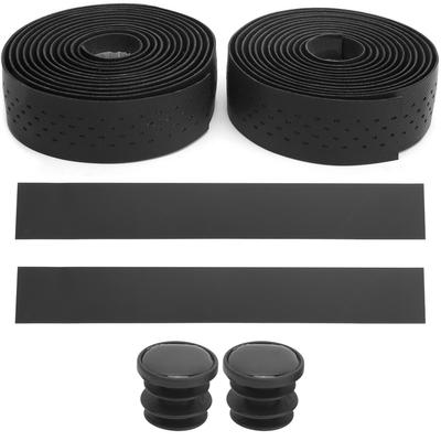 1 Pair Road Bike Handlebar Tape with Non Slip Texture Bicycle Bar Tape Cycling Accessory(Black )