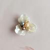1 Pcs Pearl  Daisy Flower Plate Torus Alloy Accessories Diy Handmade Jewelry