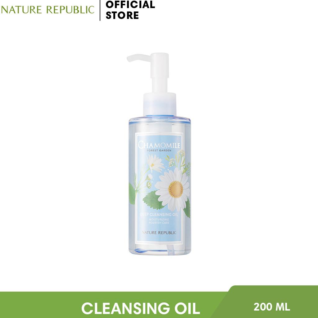 

Nature Republic Chamomile Forest Garden Deep Cleansing Oil 200ml+RANDOM GIFT