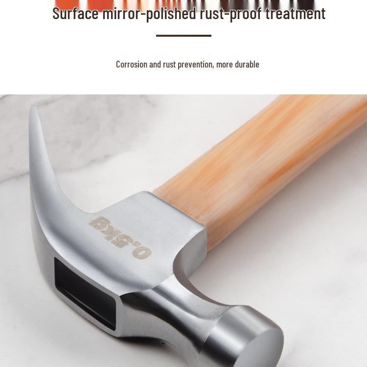 Mini Claw Hammer: One-Piece Steel Household Woodworking Tool for Electricians and DIY