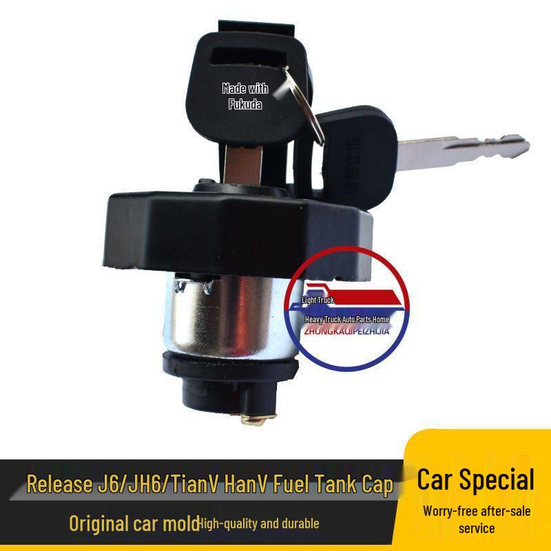 Auxiliary Fuel Tank Cap for Jiefang J6/JH6, Tian V, Han V - Qingdao Jiefang Original