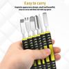 Hardened claw nail double headed pry bar 6-in-1 disassembly battery screen frame flat pry bar injection molding repair tool