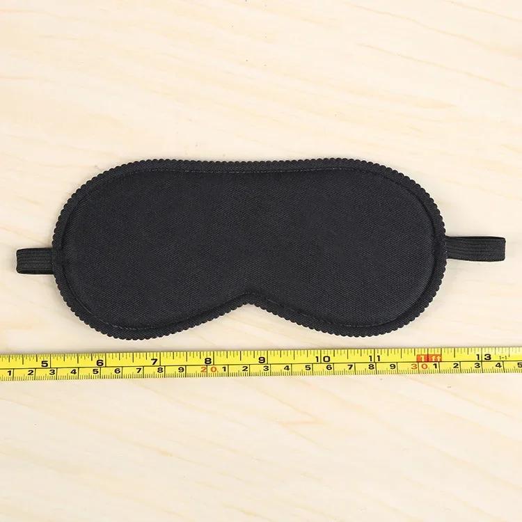 1pc Sleeping Eye Mask Black Eye Shade Sleep Mask Black Mask Bandage On Eyes for Sleeping Emotion Sleep Masks