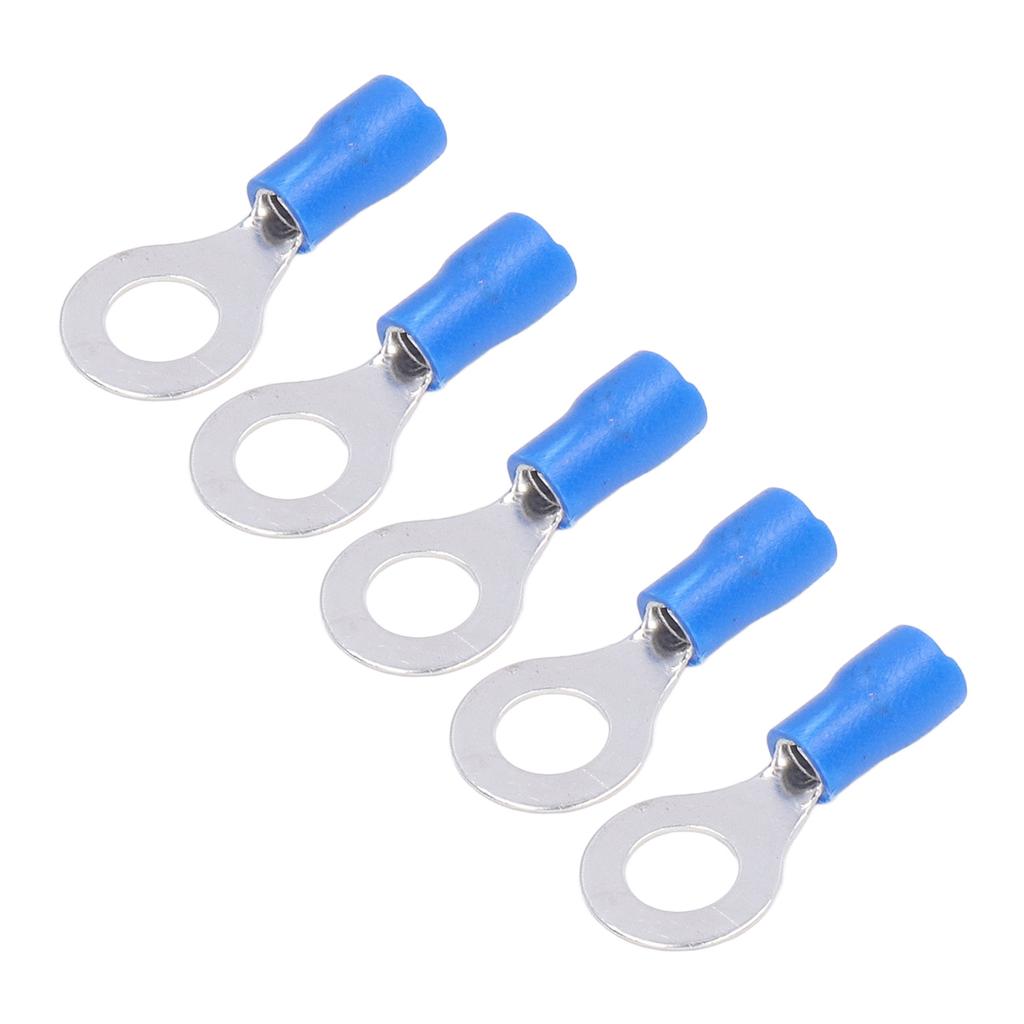 100 Stück Vorisolierte Ringklemmen Kupfer PVC Crimpverbinder für Maschinen AWG 16?14