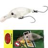 LUCKY CRAFT Deep Crappie SFT Fishing Lure Crankbait Clear Red - (1055 Pepper)