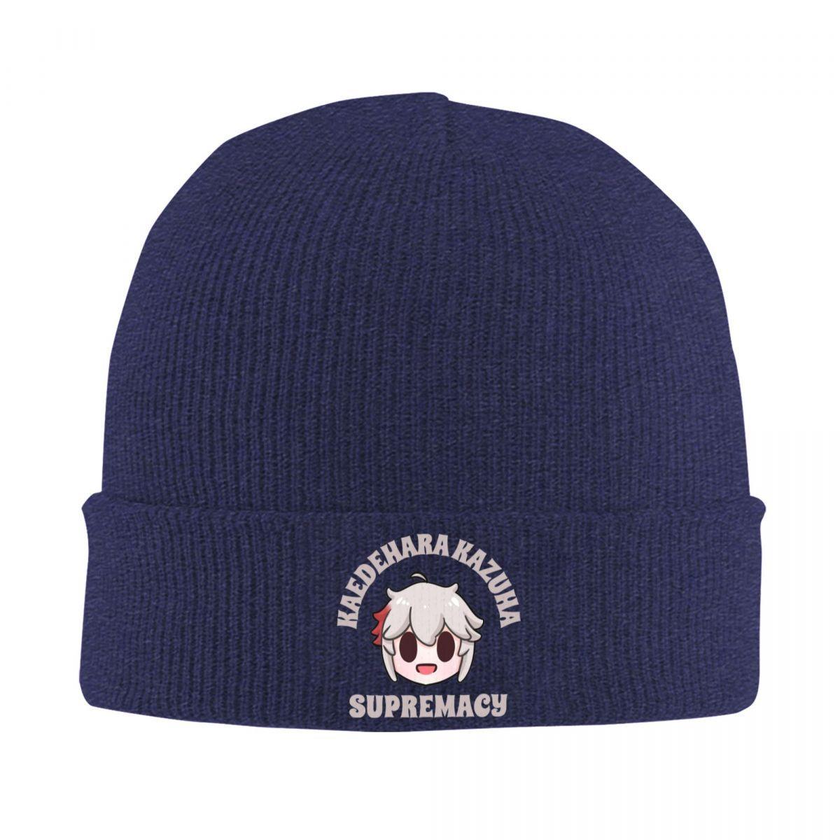 

Genshin Impact Kaedehara Kazuha Supremacy Chibi Hats Autumn Winter Skullies Beanies Warm Caps Female Male Acrylic Knitted Caps