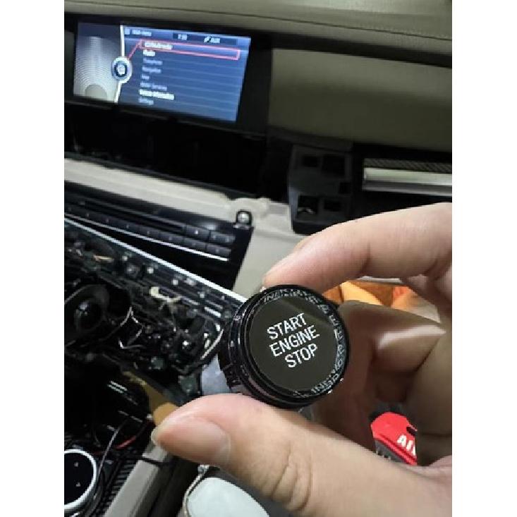 

For BMW F10 F01 528i Black Diamond Crystal Start-Stop Engine Button Switch Cover