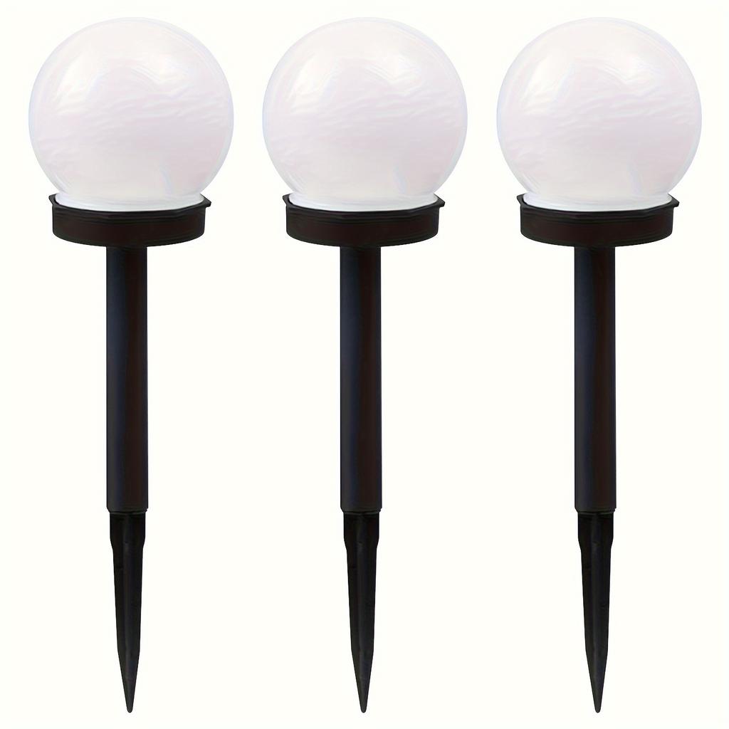 Solar Powered Ball Lawn Light Landscape Spotlight, Outdoor Spherical Courtyard Light, Suitable for Garden, Lawn, Path, and Corridor Decoration