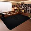 B-Bitcoin Logo Küchenmatte Kinderzimmer Schlafzimmer Dekoration Balkon Rutschfeste Fußmatte Wohnzimmer Alfombra