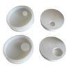 Silicone Mould Gypsum Candle Holder Mold Round Shape Candle Stand Jewelry Mould
