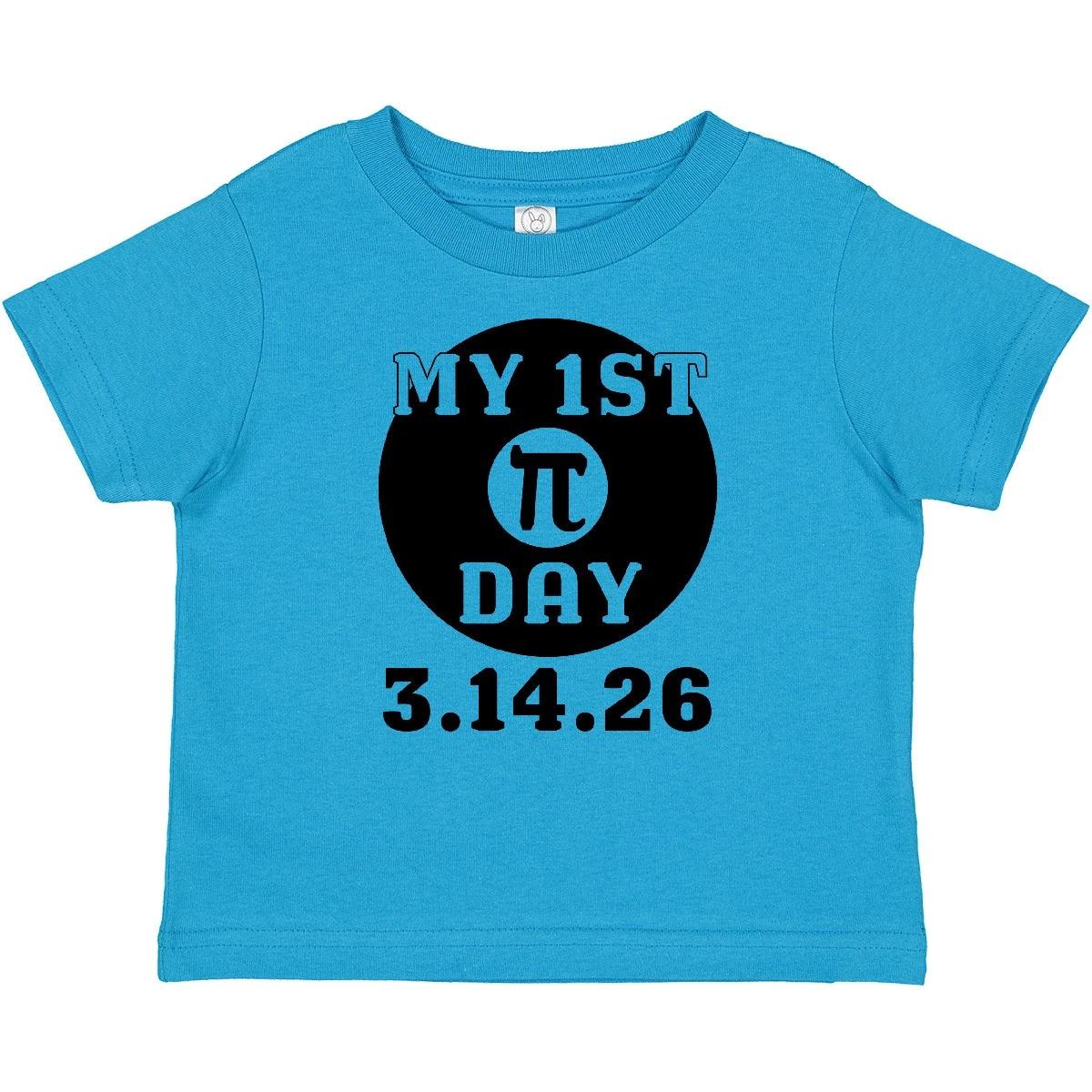 

Inktastic My First Pi Day- 3-14-26 Baby T-Shirt 3 14 Number Irrational Celebrate 150