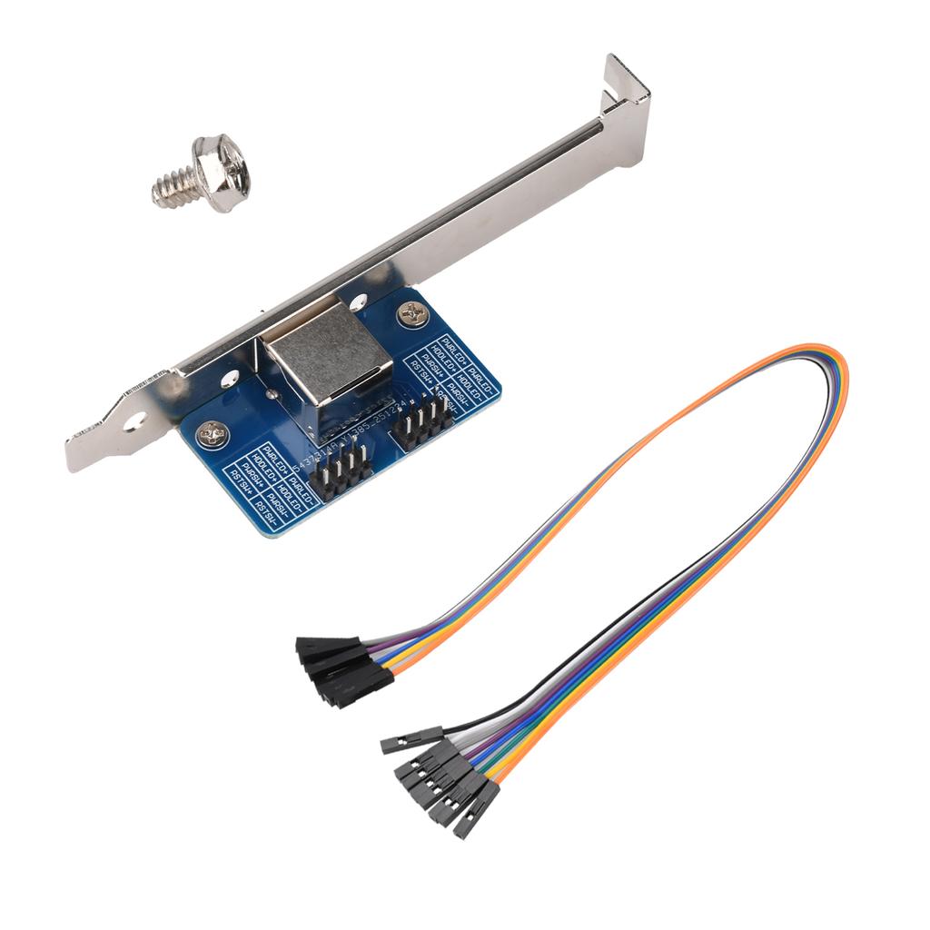 LCKVM ATX PowerBoard PCIe Adapter Board Remote PC Control Module for Raspberry Pi for PiKVM Server Remote Power Reset Management