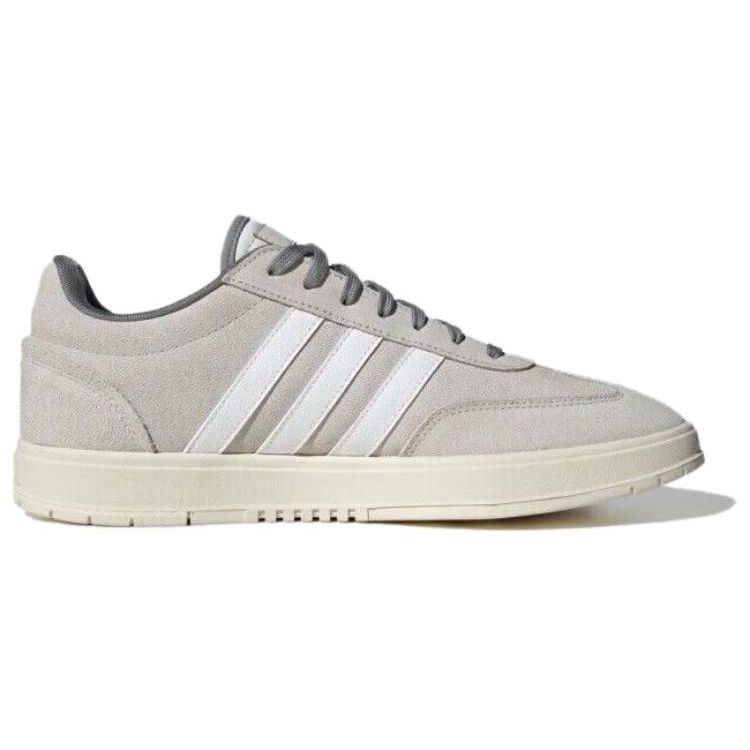 Adidas Neo Gradas Comfortable Durable Lightweight Low-Top Skate Shoes Unisex Skate Shoes Gray White IE3919