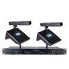 Wireless Dual Microphone Kit: KTV Singing, U Band Receiver, Infrared Frequency, Karaoke Home, Headset & Lavalier.