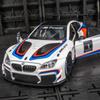 Caipo M6 GT3 Alloy Racing Car Model with Sound & Light - Children's Collectible Gift