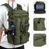 Multifunktionaler Angelrucksack Ködertasche mit Rutenhaltern Fischerausrüstung Aufbewahrung Wasserdicht Verschleißfest Outdoor Sporttasche