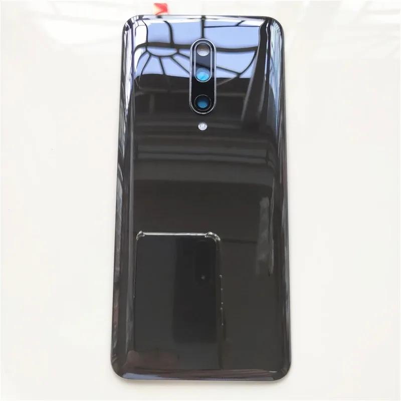 Back Cover For Oneplus 7 Pro 7pro Glass Back Backshell Cover Rear Housing Panel Case Replacement With Camera Lens Adhesive