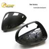 Porsche Cayenne 9Y1 Carbon Fiber Rearview Mirror Cover Replacement