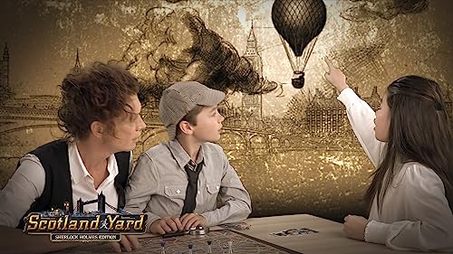 Ravensburger Scotland Yard: Sherlock Holmes Board Game 27529 8 (Ages 10+) [Family Game, Tabletop Game, Strategy Game, Detective Game, Gift (Birthday/C
